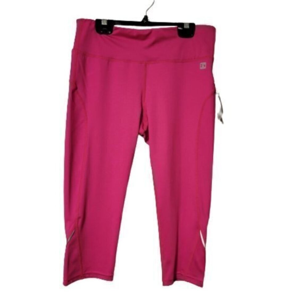 CLEARANCE NWT Hind Neon Pink Capri Length Leggings Size Small​​​​​​​​​